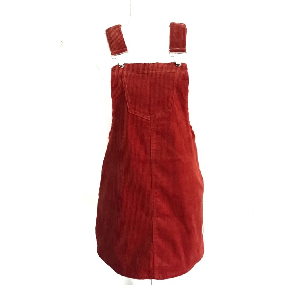 #034 - NWT J For Justify Corduroy Overall Dress. - Picture 2 of 9